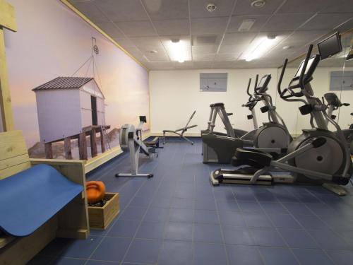 Fitness centrum a/nebo fitness zařízení v ubytování Résidence Terschelling 5