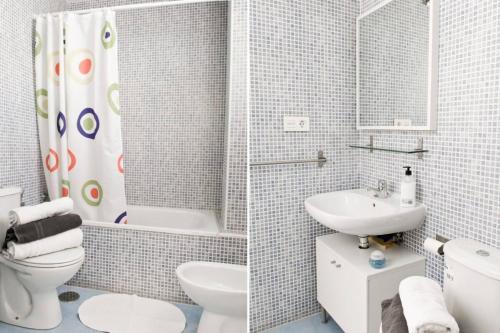 Koupelna v ubytování Rincon Penthouse Beach Pool Terrace 2Bed