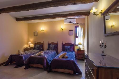 Cama o camas de una habitación en Villa Sky