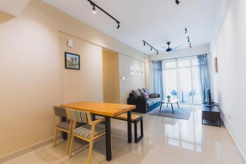 Et opholdsområde på Shawn Gallery (肖恩客栈) Free WiFi @ Midori Green Mount Austin