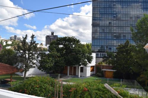Blick auf die Stadt vom Dach in der Unterkunft Central Paz Hostel in Villa Carlos Paz