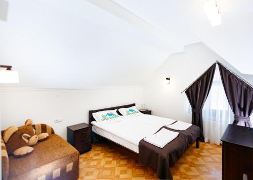 Posteľ alebo postele v izbe v ubytovaní GORHouse Hotel