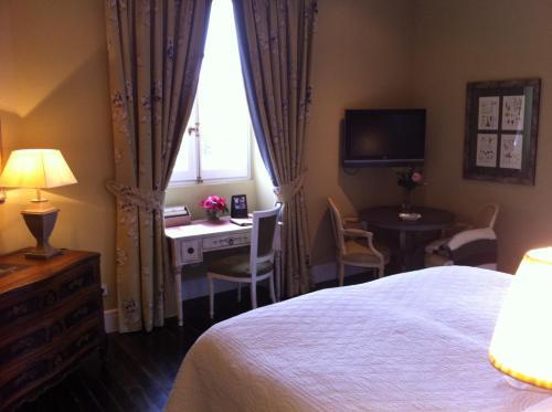 Katil atau katil-katil dalam bilik di Hotel Valdepalacios Gourmand 5* GL