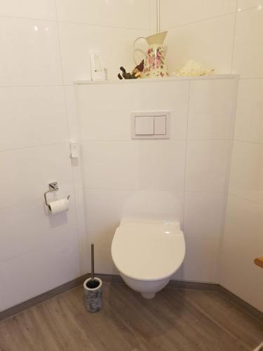Et badeværelse på Lille Villa Severin