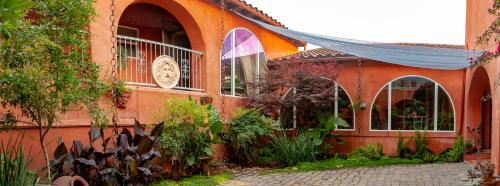 Zahrada ubytování Posada Mariana Bed and Breakfast