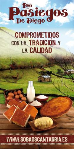 a poster of some bread and eggs on a table at Hotel Los Pasiegos in Hoznayo