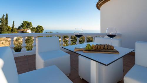 Balkoni atau teres di Mijas Residence