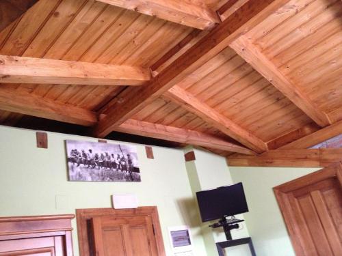 Μια τηλεόραση ή/και κέντρο ψυχαγωγίας στο Hosteria San Emeterio