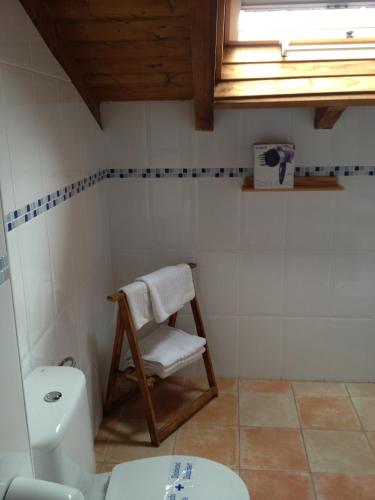 Ένα μπάνιο στο Hosteria San Emeterio