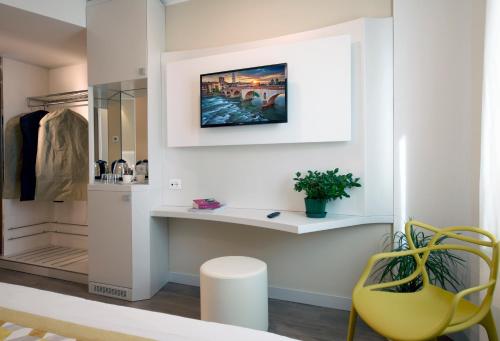 Koupelna v ubytování Ark Hotel