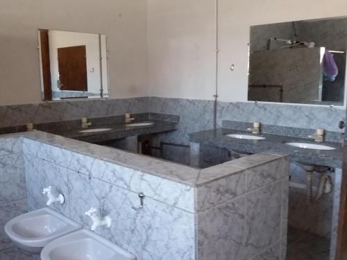 Koupelna v ubytování Fazenda São Felipe