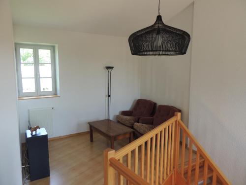 A seating area at La Ferme des Buis