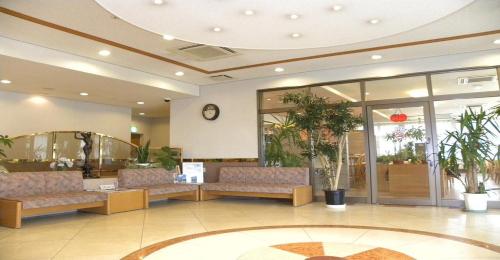 Area lobi atau resepsionis di Hotel Benex Yonezawa / Vacation STAY 14346