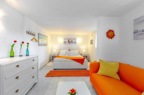 Ένα ή περισσότερα κρεβάτια σε δωμάτιο στο Holiday Home Zita