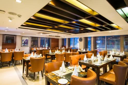 Restaurace v ubytování Platinum Grand