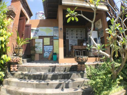 Το κτήριο όπου στεγάζεται  το hostel