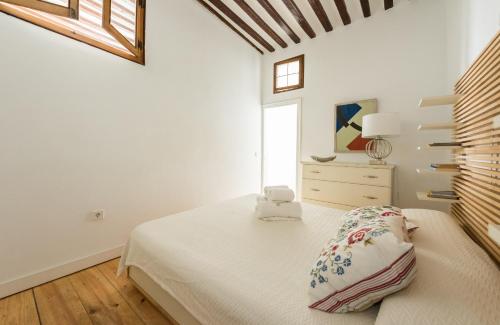 Postel nebo postele na pokoji v ubytování Apartamento La Buena Guarda