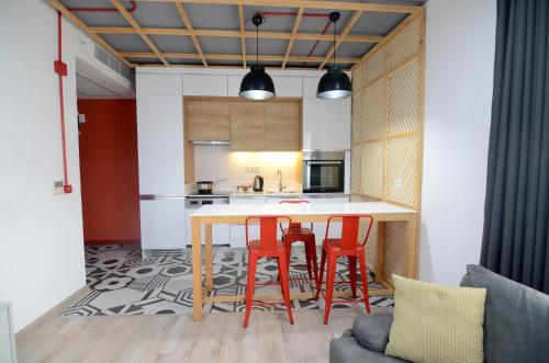 Dapur atau dapur kecil di Coordinat Suits