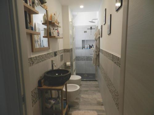 Phòng tắm tại Casa Sissi