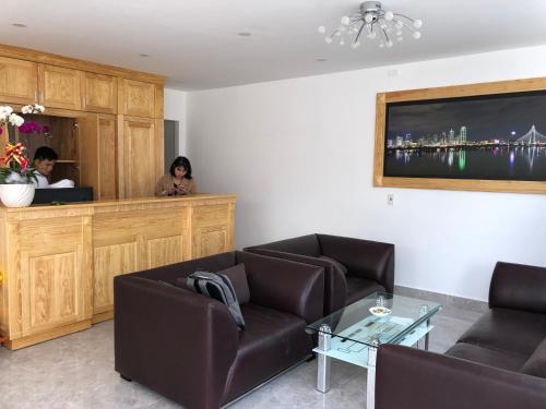 Posezení v ubytování HB Bungalow