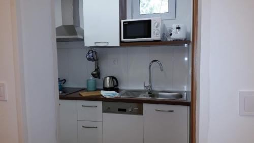 Kuchyňa alebo kuchynka v ubytovaní Comfort Studio Apartment Vita