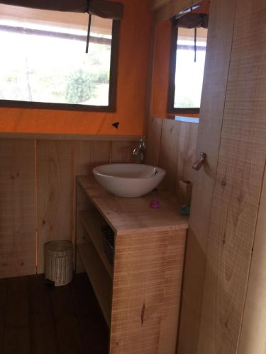 Kúpeľňa v ubytovaní Quinta O Ninho