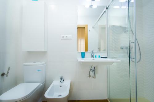 Kúpeľňa v ubytovaní Holidays2Malaga Malagueta Studio