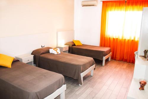 Cama o camas de una habitación en Hotel Cesirja
