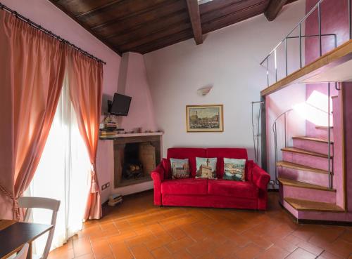 Χώρος καθιστικού στο Bargello Florence