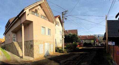 O edifício em que a casa de temporada se localiza