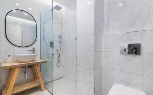 Kúpeľňa v ubytovaní Eolia Apartment
