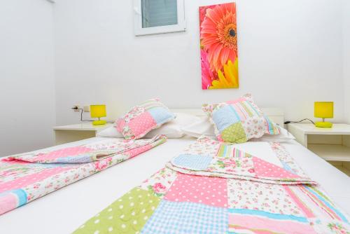 Кровать или кровати в номере Guest House Villa Bellevue 1