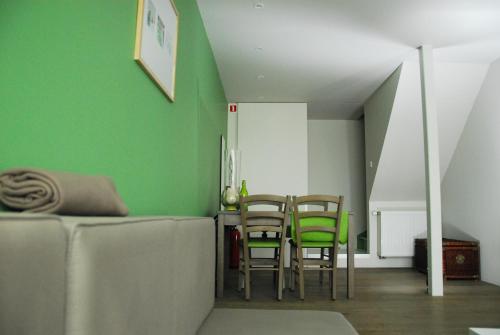 Posezení v ubytování B&B Het Schaliënhof