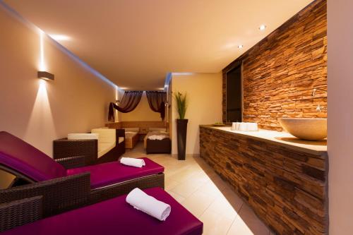 Posezení v ubytování Hotel Sandhof