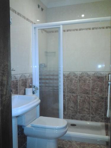 Ένα μπάνιο στο Hotel Azibo e Restaurante
