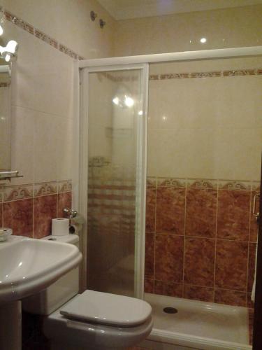Ένα μπάνιο στο Hotel Azibo e Restaurante