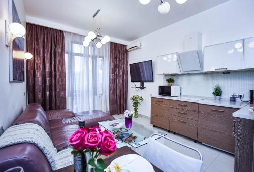 TV/trung tâm giải trí tại Central Park Apartments