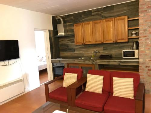 Küche/Küchenzeile in der Unterkunft Apartments Simovic