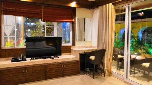 Гостиная зона в Shivers Oasis Luxury Boutique Resort