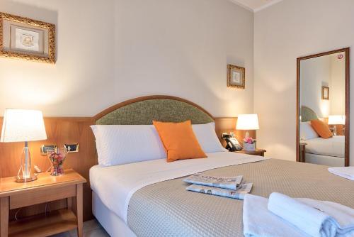 Albergo Villa Priulaにあるベッド