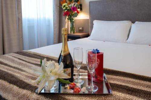 Nápoje v ubytování Fragrance Hotel St. Peter
