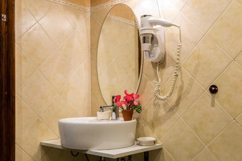 Koupelna v ubytování Dulcis In Fundo b&b