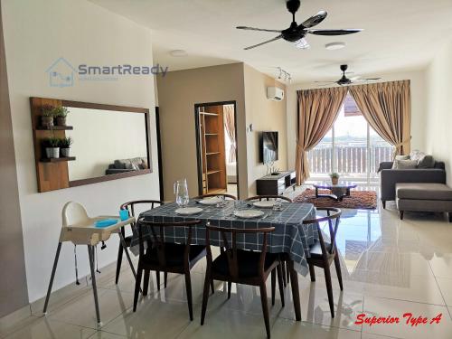 Χώρος καθιστικού στο Residences at Daya by SR Home
