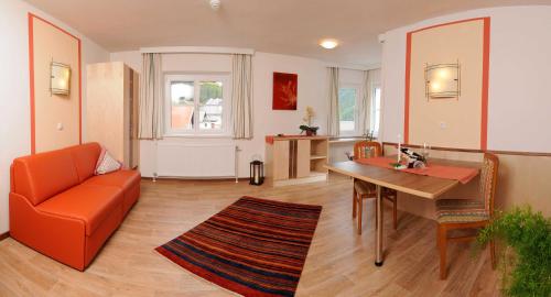 Posezení v ubytování Appartements Fliana Mathon/Ischgl