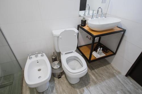 Kupatilo u objektu Casa Nuestra