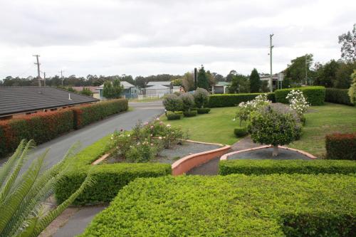 Jardín al aire libre en Hunter Valley Travellers Rest Motel