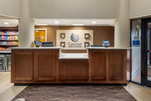 a check in counter in a store at Comfort Inn & Suites Hamilton Place in Chattanooga
