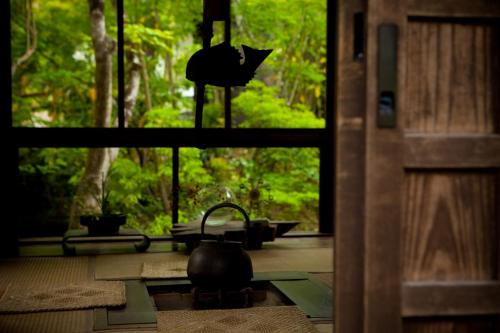 湯布院ほてい屋にある庭