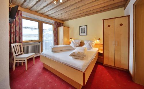 Postel nebo postele na pokoji v ubytování Haus Oberacher