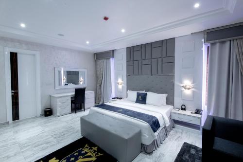 Cama o camas de una habitación en The Wells Carlton